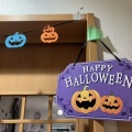 施設の中も一気にハロウィンモードに！