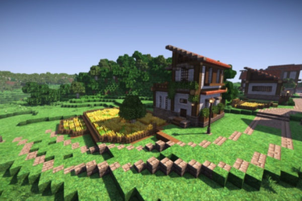 Minecraft Paskerville 中継集落