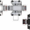 ペーパークラフト　ダイハツ・アトレー7　前期型