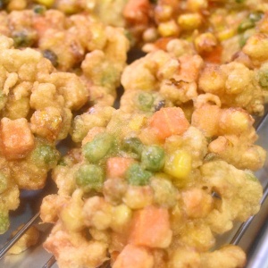 味付けしっかり♪ミックスベジタブルの唐揚げ