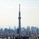 アイ・リンクタウン展望施設から撮影した東京スカイツリー（2026年1月18日）