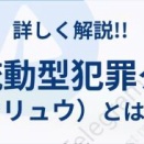 匿名流動型犯罪グループ！