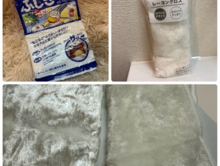 【キャンドゥ】汚れがよく落ちるレーヨンクロスを使ってみた！ふしぎクロスと比較レビュー
