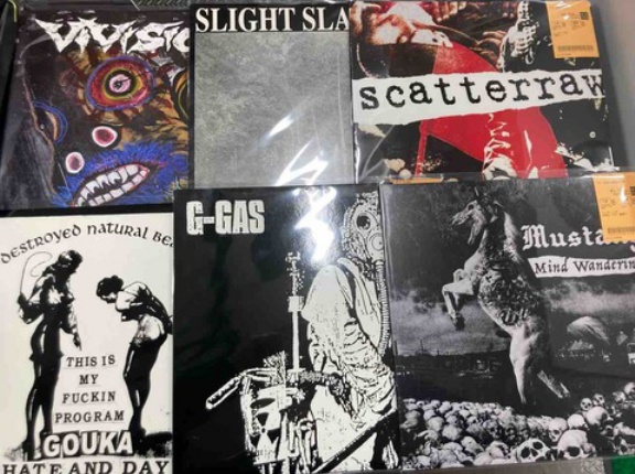 日本人HARDCORE中心に中古レコード入荷!!