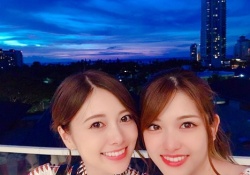 【驚愕】夜景もだけど、白石麻衣×松村沙友理もめちゃ綺麗すぎる・・・ｗｗｗ