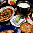 わさび丼と冷凍ストックのハマチを焼きました／水仙掘り上げ、その後