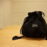 『KEITA MARUYAMA（ケイタマルヤマ）KNOT-Ti BOA 巾着バッグ（Leopard）』の画像