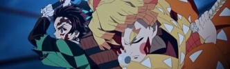 【鬼滅の刃 遊郭編 9話感想】炭治郎・善逸・伊之助、三人の連携攻撃が熱すぎる！！！