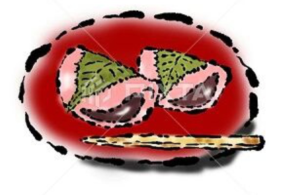 みさとぷりんと イラスト 背景素材 お菓子