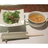 『銀座 エリュシオン「ハンバーグランチ」1000円』の画像