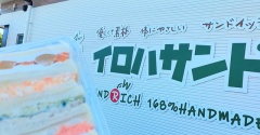 今日の昼食♪イロハサンドでサンドイッチを買ってみました～