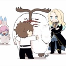 【FGO】ヴラド公にケルヌンノスぬいぐるみを作ってもらったぐだ男！！　フォウ君着ぐるみマシュに新たなライバル出現！！