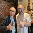 西荻窪の仙ノ孫で後輩学生たちと会食