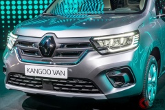 ルノー、新型「カングーバン」世界初公開！ EVもあるよ