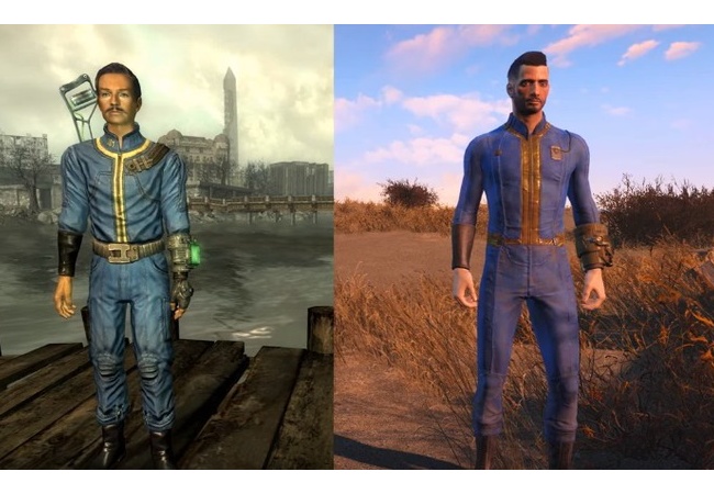 『フォールアウト4とフォールアウト3』の比較（敵、武器、人物等）