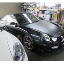 ポルシェ９９７ターボ　６MT　エンジンチェックランプ点灯で、入庫！