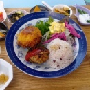 Kitchen ぐりーんふぁーむ で 野菜プレート