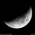 令和6(2024)年4月14日の天体観測 月の直焦点撮影