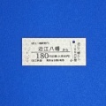 近江鉄道八日市線近江八幡駅乗車券Part2／令和8年2月28日購入