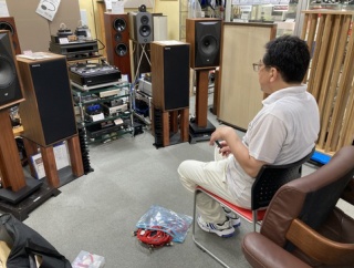 本日シェルリード専門工房 KS-Remasta 試聴会です