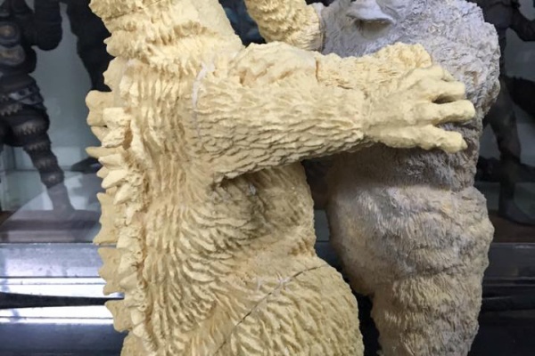 イノウエアーツ 富士山麓の決戦 ガレージキット ガレキ ゴジラ キング