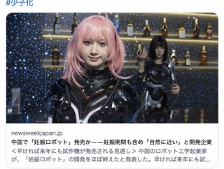 中国、とうとう「妊娠ロボット」を開発　妊娠したくないが子どもは欲しいというニーズに応えるためか