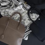 2枚目も欲しくなる！高見えマイヒットなシルク混 大判スカーフ