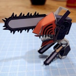 『【日記】【ペーパークラフト系】明らかに最近チェンソーマンのアクセスが増えている。』の画像
