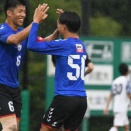 【サッカー部】田代紘の復帰弾、山村朔冬の2得点で関西選手権初戦突破！