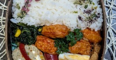 パプリカが安かったので～夫のお弁当301