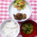 今日の給食（夏見台幼稚園・保育園）2026.5.20　チーマイチェンカンピェン