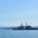 護衛艦「あさぎり」舞鶴湾復路③ 2025/7/30