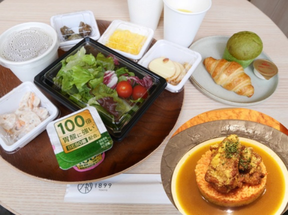 ホテル1899東京　ミシュラン掲載の独創的カレー店「幸正」の夕食と朝食ビュッフェ　②