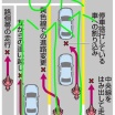 バイクの”すり抜け運転”など危険運転を一斉取り締まり 2時間でバイクの運転手12人を摘発