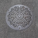 マンホールの蓋を探して　東海市