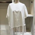 『SUGAR ROSE（シュガーローズ）』裾レースヘムTシャツ