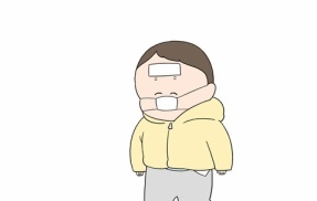 風邪ひいたマン