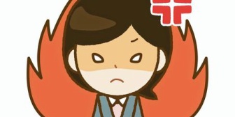 仕事中、オフィスの入口から「バン！ガシャン」と大音量が。犯人は隣の会社の女性社長でしたが…