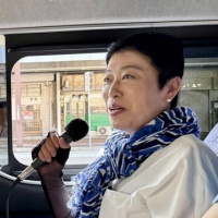 辻元清美代表代行が応援に