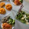 【ご飯日記】バイトの活動量が素敵・市販の食材フル活用のディナー