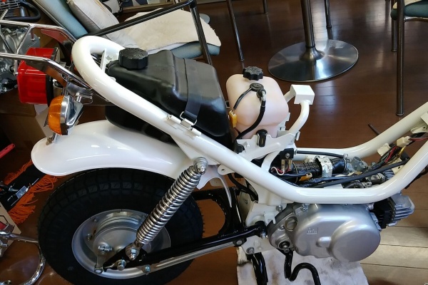 ちゃお君のブログ - ヤマハ チャッピー レストア