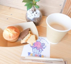 【新店】朝は出来たてのマフィンとドリンクで！可児に誕生したたこ焼きと焼菓子のお店/Takotte
