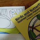 今日もステンドグラス作業お休みです