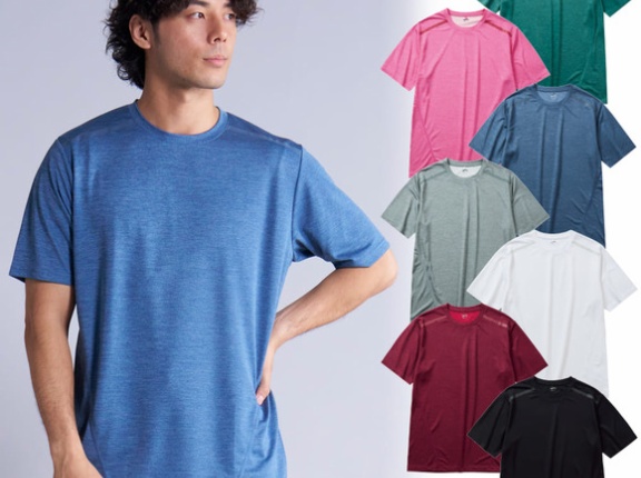 【朗報】580円で売上90万枚突破…ワークマンの「汗をかくと体感マイナス10度Tシャツ」