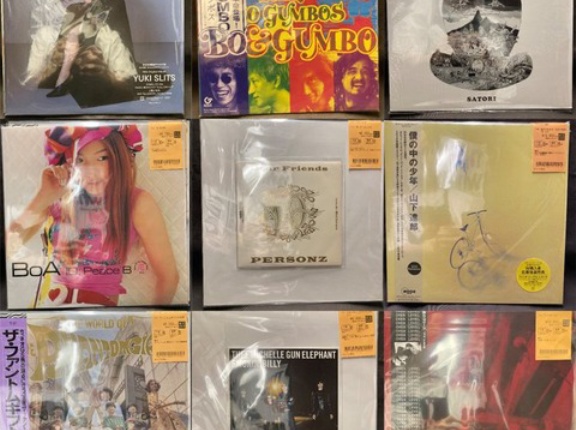 【8/7(木) 日本のロック/ポップス中古レコード新入荷情報】名盤勢揃い！！ 70's～90'sJ-POPを中心にまとまって入荷いたしました！！
