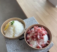 珍しいかき氷≪夢糸氷≫はふんわふわ！シャリシャリとは別ものだよ「ga-o（ガーオ）」