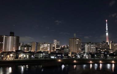 『木星と土星とスカイツリー＆火星　2020/12/17』の画像