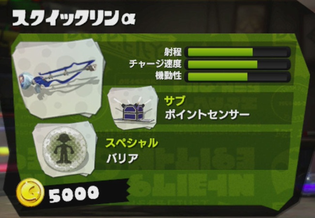 【スプラトゥーン】スクイックリンαはどういう立ち回りすればいいの？