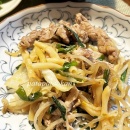 本物であって欲しいけど＆豚肉とニラマカロニ炒め