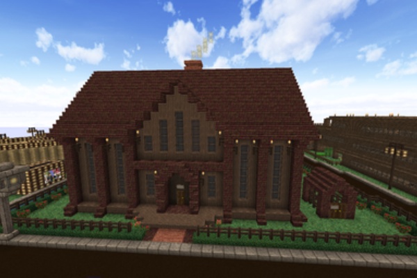 Minecraft りんごさんの建築紹介 普通の家 りんごのminecraft